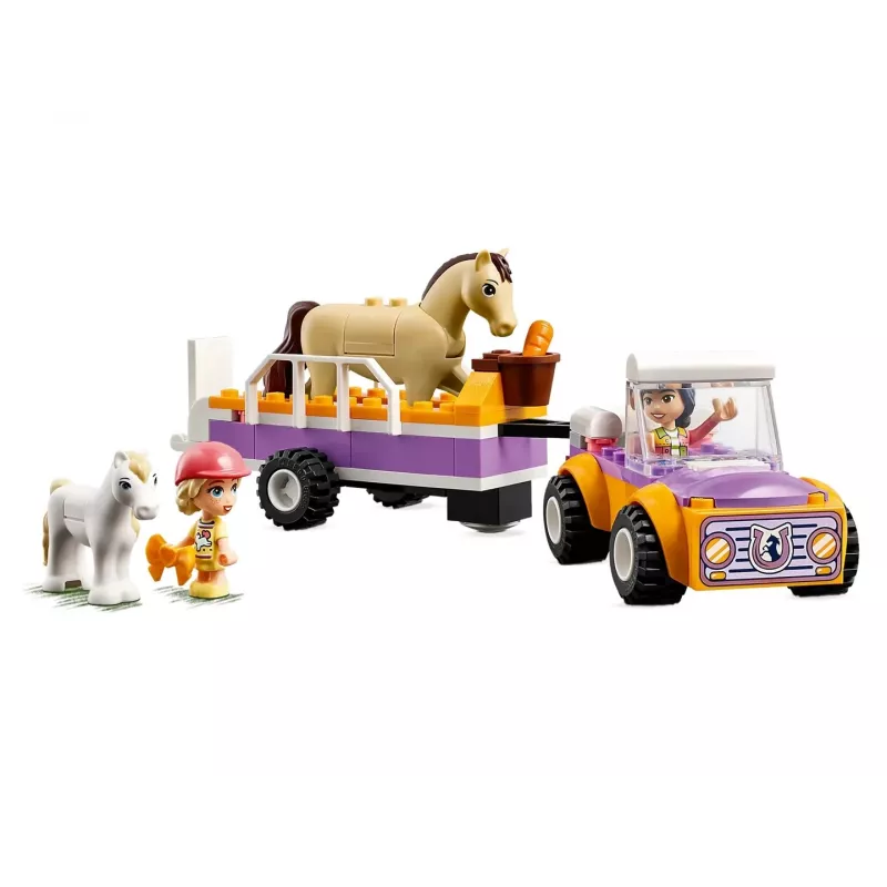 LEGO Friends Conjunto de brincar com reboque de cavalos e póneis 42634