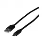Cabo USB 2.0 EFB-Elektronik, ficha Type-C - ficha Type-A, 0,5 m