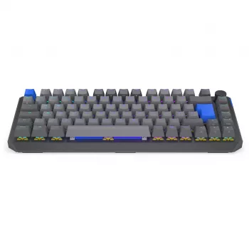 Teclado mecânico sem fios compacto 75% ENDORFY Thock V2 com interruptores amarelos, Layout DE