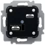 Tomada Busch-Jaeger 2CKA006220A0017 230 V 4 A IP20 preto/cinzento 71x71x45 mm