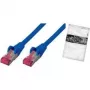 Cabo de rede ShiverPeaks BS75715-AB azul 5 m Cat6a S/FTP