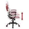 Cadeira de escritório Subsonic SA5573-AC1 assento acolchoado encosto acolchoado branco