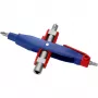 Chave para armários elétricos Knipex 00 11 07