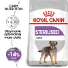 Ração seca para cães Royal Canin MINI Sterilised — cães adultos de raças pequenas 8 kg, frango, cuidado dentário, controlo de peso