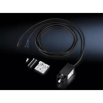 Acessório para sistema de iluminação compacta LED Rittal SZ 4315.810, preto, compatível com 4140.810/820/830/840, profundidade 3000 mm
