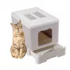 FERPLAST Sahara Lilac - caixa de areia para gatos - 52 x 39 x 40 cm