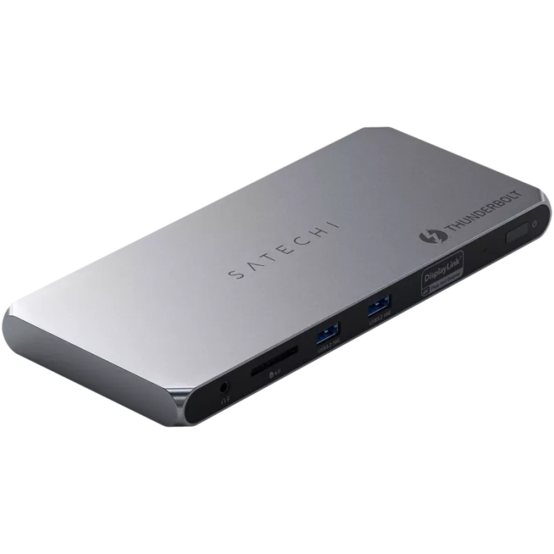 Docking station Satechi Thunderbolt 4 ST-DT4MDM-EU — Thunderbolt 4, 2× HDMI 2.0, 2× USB-A 3.2