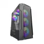 Caixa de computador Darkflash LEO (preto)