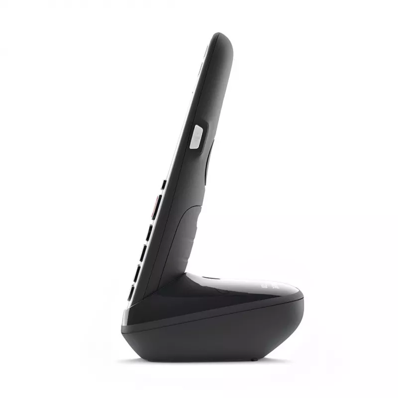 Telefone analógico/DECT Gigaset E720 com identificação de chamadas preto