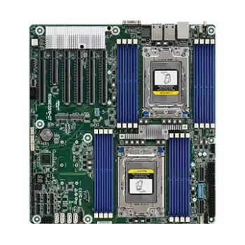 Placa-mãe ASRock ROME2D16-2T LGA 4094 EEB, socket duplo, 16 DIMM DDR4, 3,2 TB RDIMM, 5x PCIe x16 Gen4, 16x SATA III