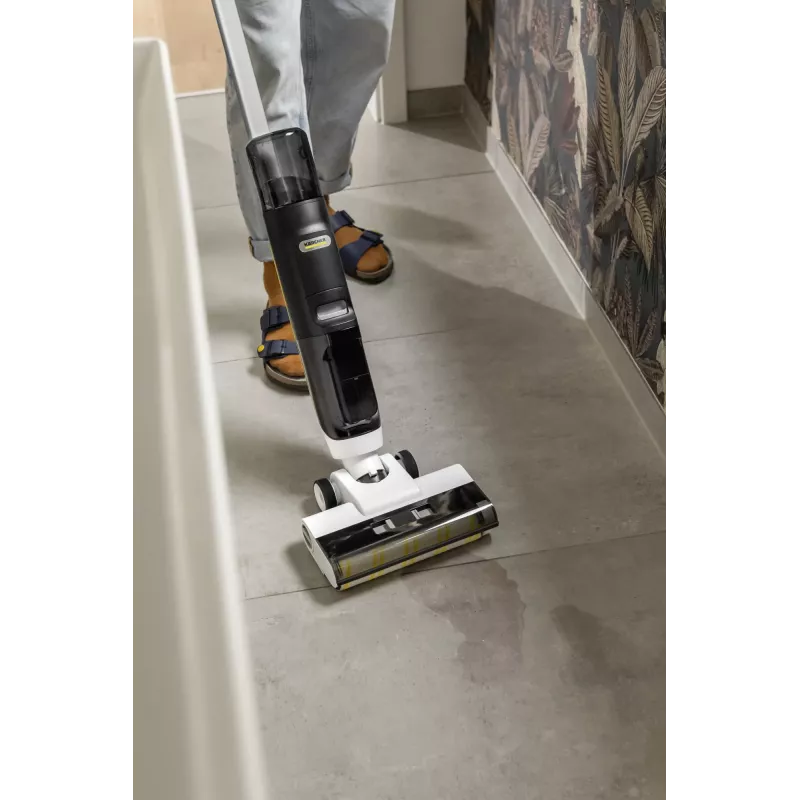 Limpa-pavimentos 3-em-1 Karcher FCV 3 1.056-122.0 — a seco e a húmido, 160 W, branco