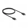 Cabo HDMI High Speed DELOCK 48 Gbps 8K 60 Hz 1m