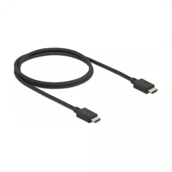 Cabo HDMI High Speed DELOCK 48 Gbps 8K 60 Hz 1m