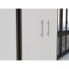 ESTANTE FECHADA OLIV 2D, ANTRACITE/Branco CONJUNTO