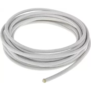 Alphacool AlphaCord Sleeve 4mm – 3,3 m (10 ft) – cinzento prateado (Paracord 550 Type 3) 330 cm EOL (45320)