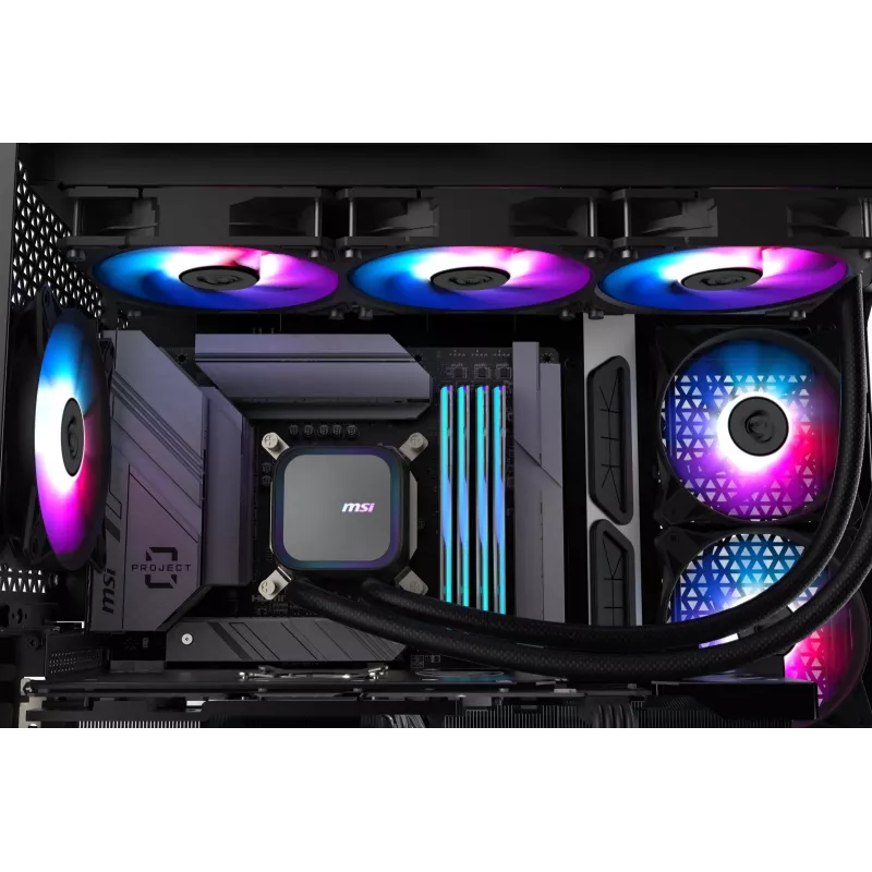 MSI MAG Coreliquid A13 360 Placa-mãe, Processador Refrigeração líquida tudo-em-um 12 cm preto 1 unid.