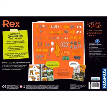 Rex - O Dino Bot, kit de experiências