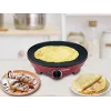 Beper BT.700Y Party Line máquina de crepes, placa antiaderente de 30 cm, 1300 W