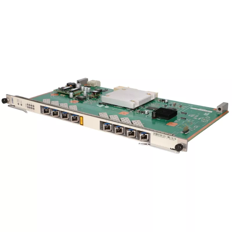 Optical Network Terminal HUAWEI H807GPBH — placa GPON com 8× portas GPON 2.5G e slot SFP