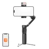 Gimbal de 3 eixos para smartphone Hohem iSteady V3 Kit — preto, leve, estabilização de 3 eixos
