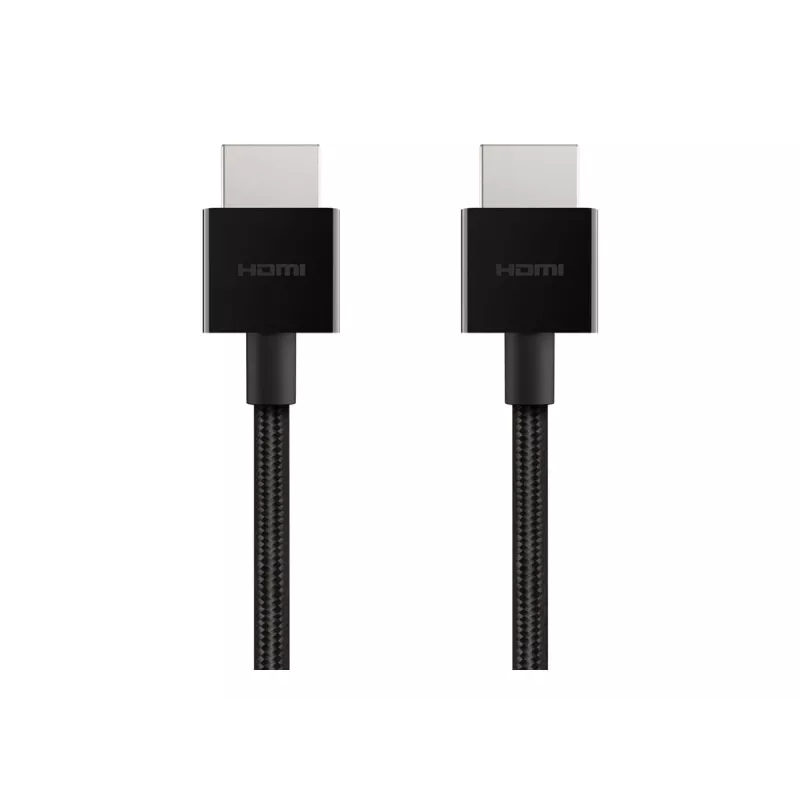 Belkin Ultra High Speed - Cabo HDMI - HDMI (M) para HDMI (M) - 2,0 m - preto (AV10176BT2M-BLK)