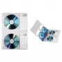 Hama 00078352 Capa para disco ótico Sleeve case 2 discos transparente