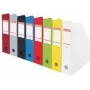 Esselte Porta-revistas A4, 100 mm, cartão com película de PVC, cores sortidas, 10 un.