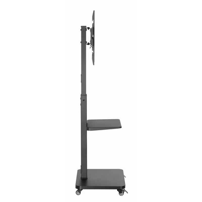 Suporte de chão para TV Gembird TVS-75S-02 com rodas, 37 - 75, preto