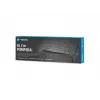 Teclado NATEC PORIFERA Home/Office Bluetooth QWERTY US International preto