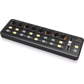 Teclado MIDI USB Behringer X-TOUCH MINI tipo de controlo botões rotativos sliders