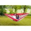 Amazonas Silk Traveller XXL AZ-1030190 rede de campismo, cinzenta/vermelha