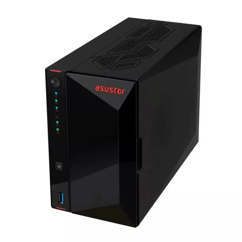 Asustor AS5402T NAS/Servidor de armazenamento Intel® Celeron® N5105 4 GB DDR4 0 TB ADM preto
