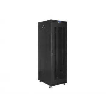 ARMÁRIO RACK 19 42U 800X800 PRETO PERFURADO PORTA LCD LANBERG (EMBALAGEM PLANA)