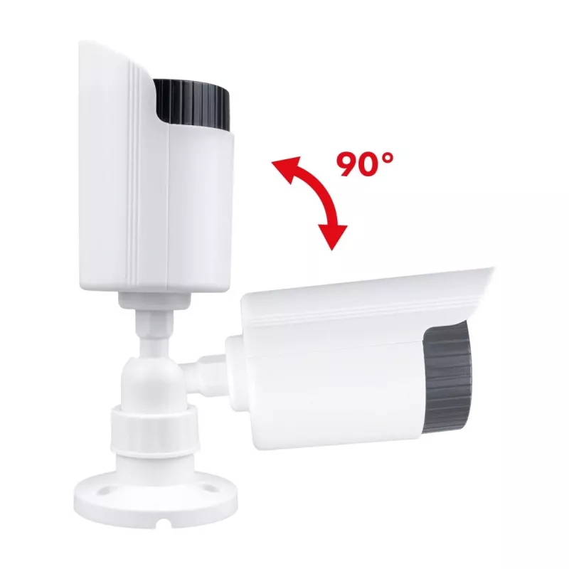 Câmara falsa com LEDs IR, CEE IR1800 W — câmara de vigilância decorativa não funcional