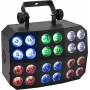 Luz LED pixel EUROLITE CLS-6 PIX HCL 6x12W RGBW — 6 luzes, LEDs 12W, RGBW