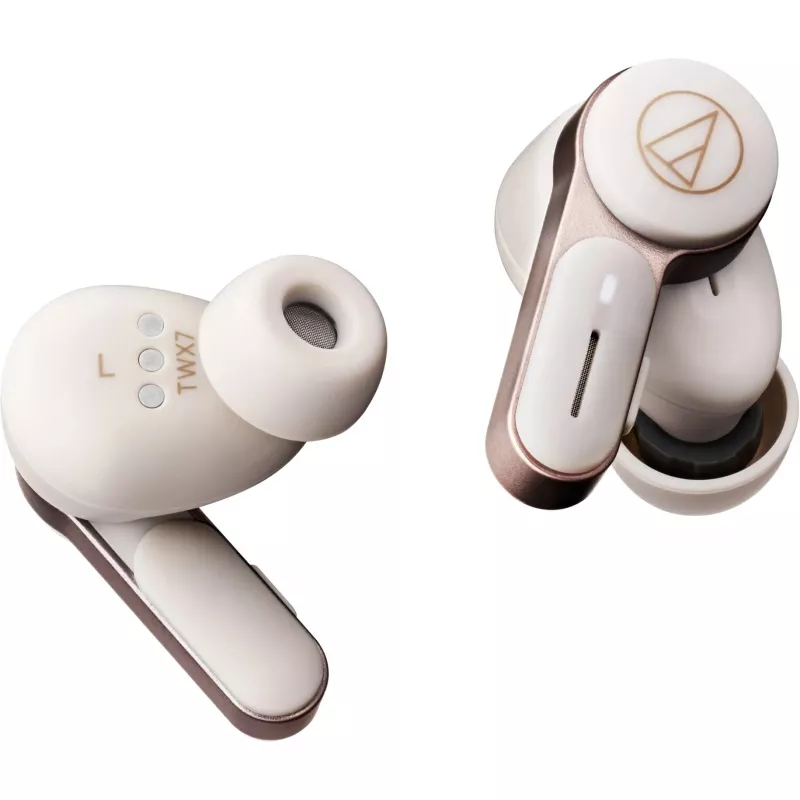 AUSCULTADORES SEM FIOS AUDIO-TECHNICA ATH-TWX7 BRANCO