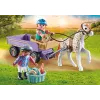 Playmobil 71496 Horses of Waterfall: carruagem de pónei