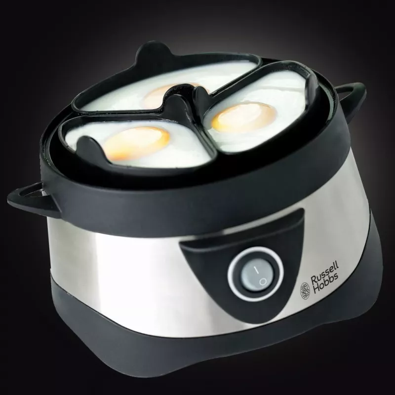 Russell Hobbs máquina de cozer ovos Cook At Home Stylo aço inoxidável 14048-56 1404856 (14048-56)