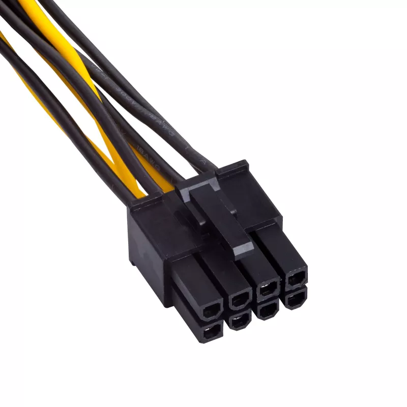 Akyga AK-CA-29 adaptador de alimentação: 2 Molex para PCIe 8-Pin, 15 cm