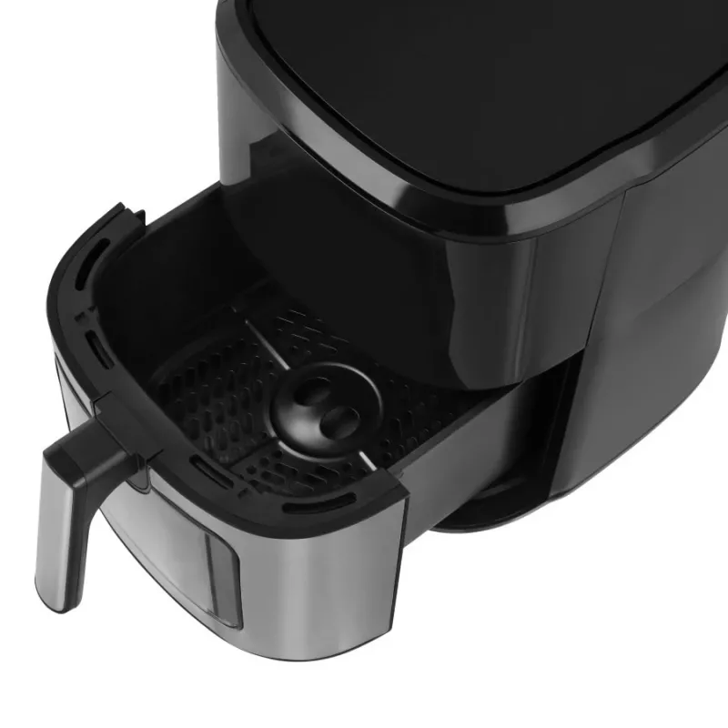 Fritadeira sem óleo N'oveen AF770 X-LINE preta, prateada