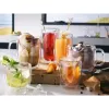 Chávenas de café de vidro ZWILLING 39500-112-0 parede dupla 335 ml, conjunto de 2, ovais, resistentes ao calor, com asas
