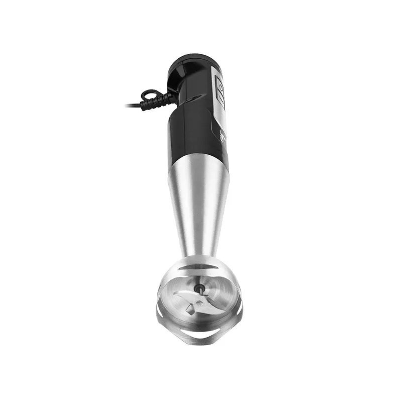 LAFE BlendMix BRK-003A conjunto de varinha mágica, 800 W, 2 velocidades, turbo, lâmina de aço inoxidável, copo de 0,6 l, preto/prateado