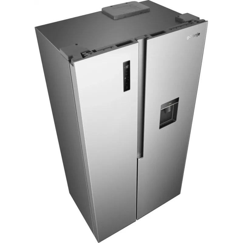 Gorenje HZF55082 NRS917E41XWD G400, independente, porta americana, cinzento, 2 porta(s), toque, LED