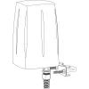 Antena omnidirecional Teltonika PR1IC970 0,617-4,3 GHz Wi-Fi