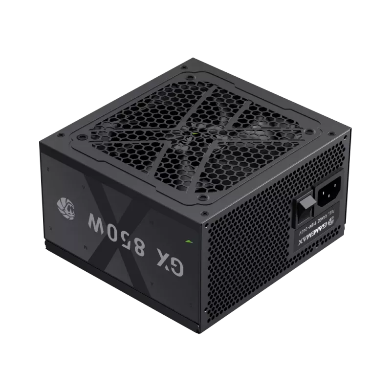 Fonte de alimentação Gamemax, 80 PLUS, Gold | GX 850GF | 850 W