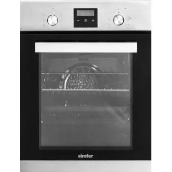 Forno de encastrar SIMFER 4207BERIM.1 — 47 L multifunções aço inoxidável, 54,1 cm A × 45 cm L