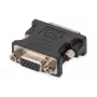 Adaptador DVI Assmann. DVI(24+5) - HD15 M/F. DVI-I Dual-Link. preto (AK-320504-000-S)