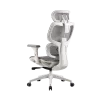 Cadeira de escritório gaming Onex | Ventra Premium malha | branco