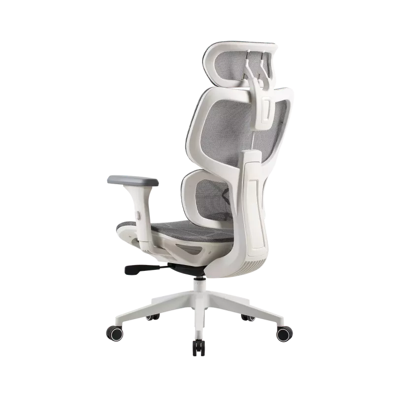 Cadeira de escritório gaming Onex | Ventra Premium malha | branco