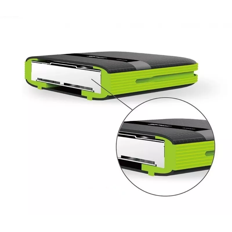 Disco externo Silicon Power Armor A60 2000 GB Preto